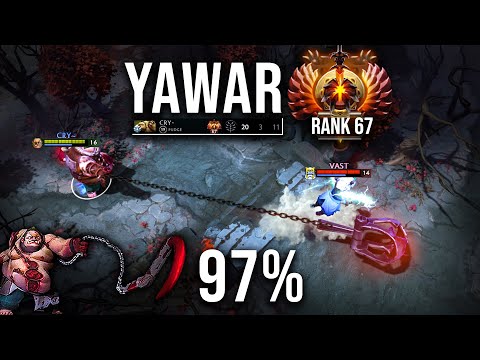 97% Hook Rate 🔥🔥🔥 YAWAR Pudge Doesn't Leave Enemies An Escape | Pudge Official