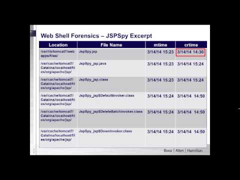 SANS DFIR Webcast - Closing the Door on Web Shells