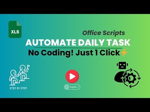 Automate Excel Tasks in one click! No Coding | Office Scripts Tutorial for Beginners