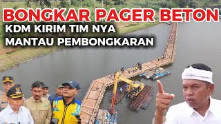 Download lagu KDM SENDS ITS TEAM TO DISMANTLE THE GIANT CONCRETE FENCER AT THE SEPADAN SUNGAI SITU 7 MUARA mp3