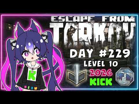 Escape from Tarkov | Prestige 1 | Level 10 PvP Solo | AK-308 VTuber | Day 229 thumbnail