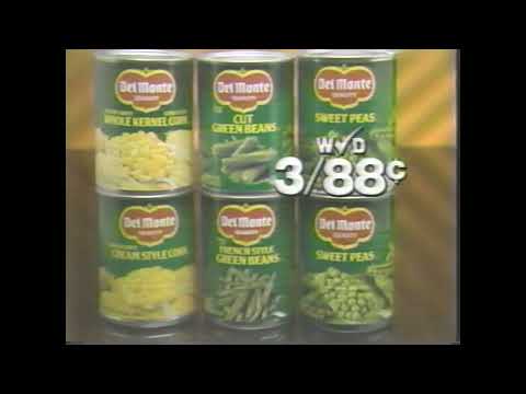 1987 Winn-Dixie Grocery Store Crazy Eight Sale Commercial