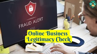 How to Check if an Online Business Is Legit? How to Find out if an Online Company is Legit?
