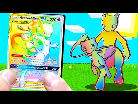 I BUY 10 POKEMON CARDS and LOOK FOR THEM ON MINECRAFT ITA!!