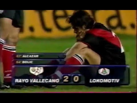 Райо Вальекано 2-0 Локомотив. Кубок УЕФА 2000/2001