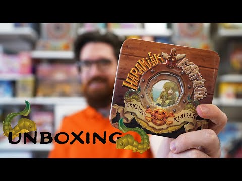 Haramiák Kapitánya társasjáték  UNBOXING - reflexshop