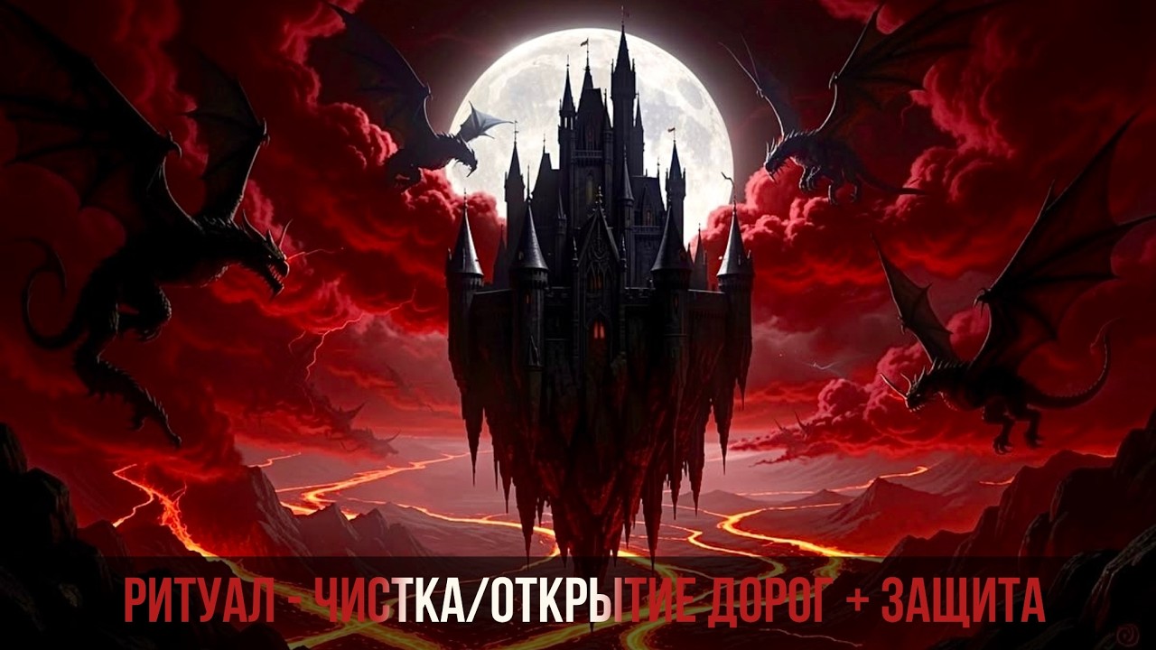 Ритуал - чистка и открытие дорог + защита дорог 😈😈