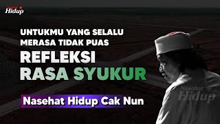 Download lagu Refleksi Rasa Syukur - Nasehat Hidup Cak Nun mp3 Download lagu Refleksi Rasa Syukur - Nasehat Hidup Cak Nun mp3
