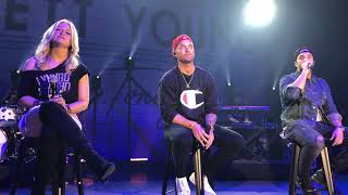 Hallelujah with Brett Young, Tyler Rich and Rachel Wammack