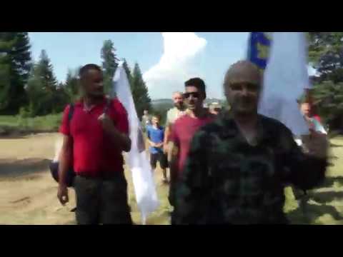 OVDJE SE BRANILA ZENICA OD ČETNIČKE AGRESIJE - JAVORJE KOD ŠERIĆA - 7. TRADICIONALNI MARŠ 2019.