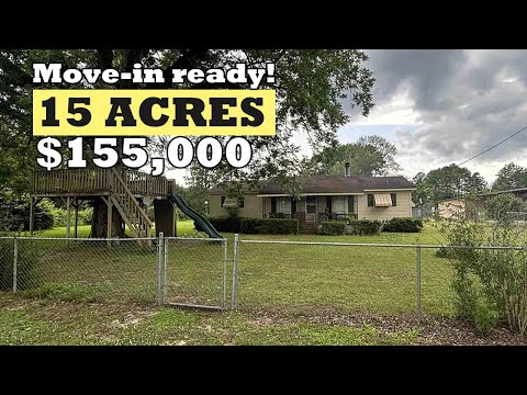 Deal of the Day 45 | Country Retreat with Pond, Workshop & Barn on 15 Acres.