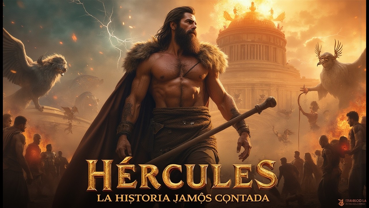 Hércules: La Historia Completa del Héroe Más Poderoso de la Mitología Griega.