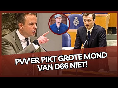 VIDEO: Alexander Kops (PVV) laat D66 alle hoeken van de Kamer zien | E ...