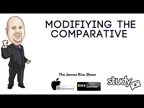 Modifiers With Comparatives