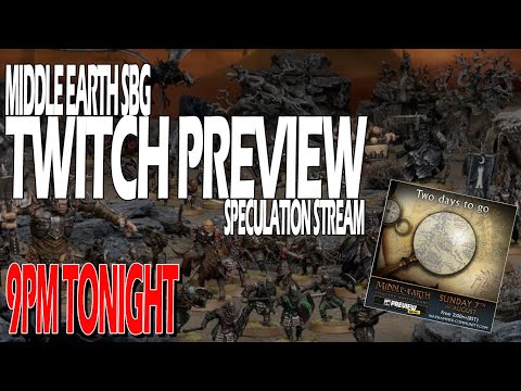 Middle Earth SBG PREVIEW Speculation Stream
