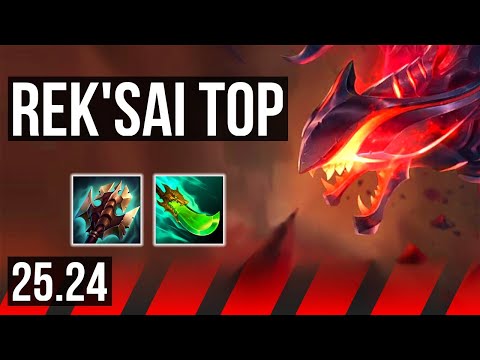 REK'SAI vs AATROX (TOP) | Good KDA: 14/2/10 | EUW Master | 25.24