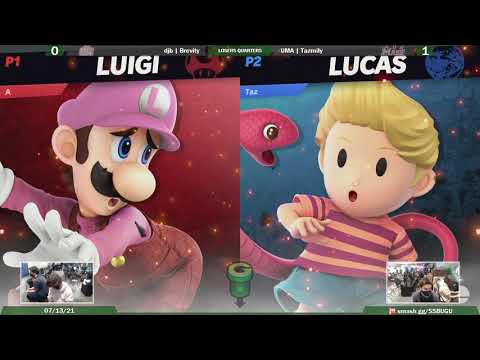 SU@GU 7-13 (Loser's Quarters): djb | Brevity (Luigi) Vs. Tazmily (Lucas)