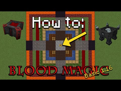 How to: Blood Magic Update | The Basics (Minecraft 1.16)