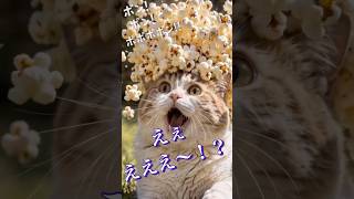 日向ぼっこした猫が…まさかのポップコーン化!?😂🍿【AI猫】