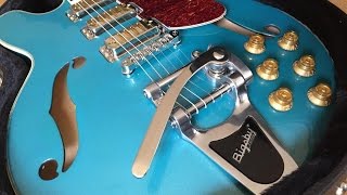 Video thumbnail for Eastwood Airline H78 Metallic Blue by Fred D.