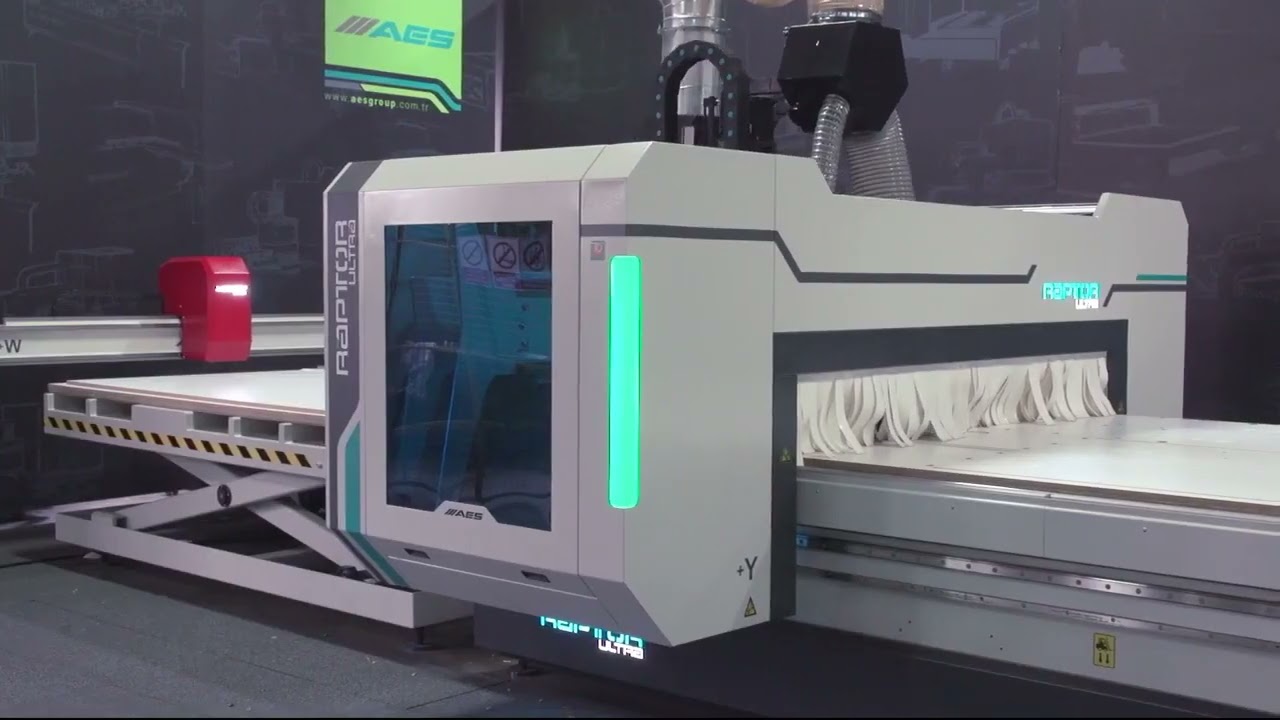 AES Raptor Ultra   CNC Freze Makinesi