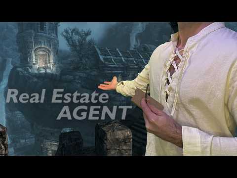 Friendly Skyrim Real Estate Agent Sells You a Home | ASMR Roleplay