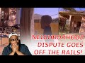 Father Confronts Neighbor Whose Son Banged On Door With A Whip And Things GO OFF THE RAILS!