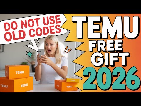 🔥 Temu FREE GIFT Code 2026 – DO NOT Use Old Codes! Use THIS One! ✅