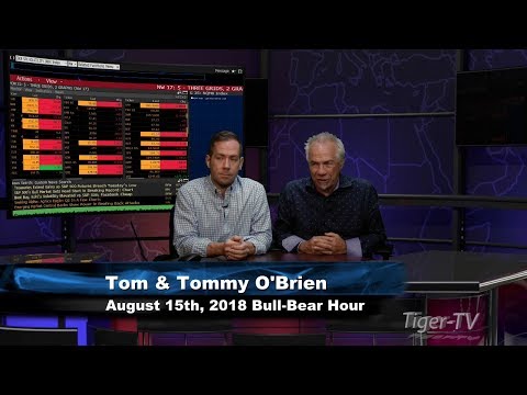 August 15th Bull-Bear Nadex Option Hour on TFNN - 2018