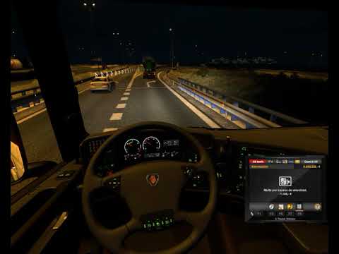Gameplay Euro Truck Simulator 2 (1.32).  Scania R470 RJL 2.2.3.  Promods 2.31 (Teruel-Valencia)