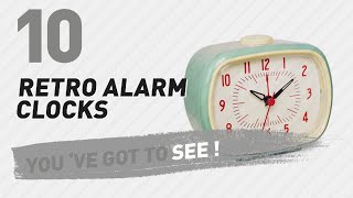 Retro Alarm Clocks // New &amp; Popular 2017