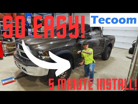 5 Minute Mud Flap Install! Ram 1500