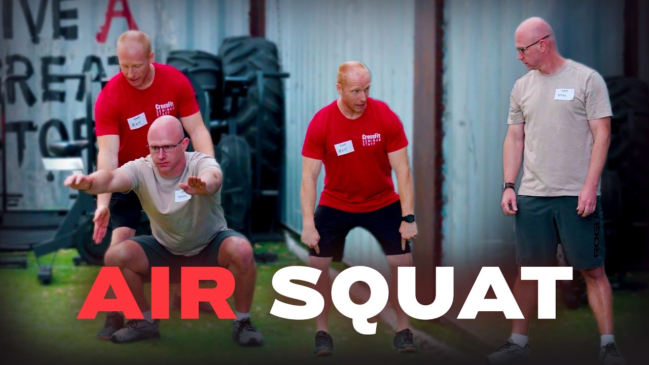 Air Squat Points of Performance and Common Faults