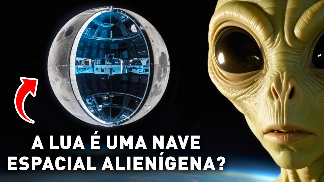 Nossa Lua é uma nave espacial gigante e oca? Mas quem a construiu e por quê?