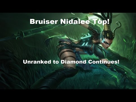 League of Legends | Ranked Nidalee Top! THIS BUILD IS THE BEST!