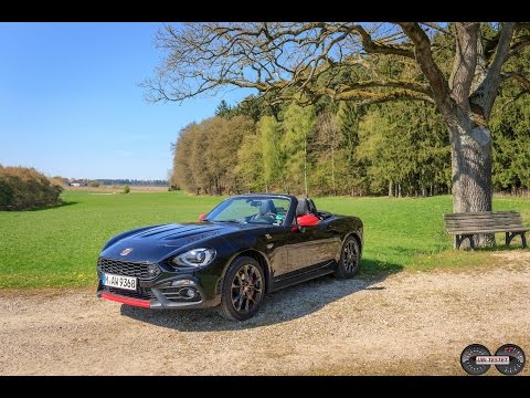Abarth 124 Spider *2017* //  der sportlichere Fiat 124 Spider  // POV UbiTestet