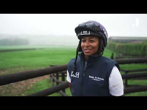 Meet the first black British female jump jockey to ride in Britain - Aamilah Aswat 🙌