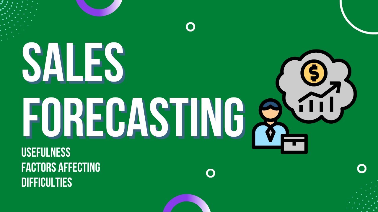 Sales forecasting