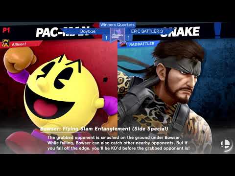 TGGI Winners Quarters - Baybae (Pac-Man) vs EPIC BATTLER :3 (Snake)