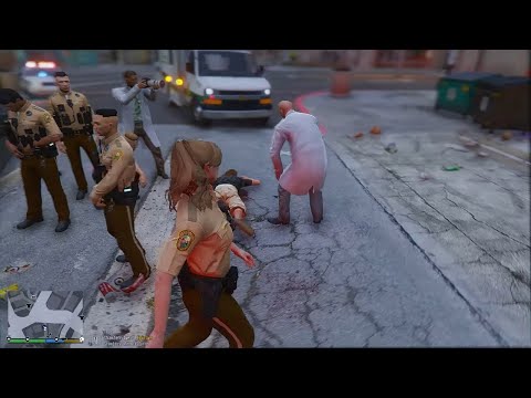 Gta 5 LSPDFR Playing As Metro Dade MPD Female Officer - FPIS Patrol #gta #gta5 #lspdfr