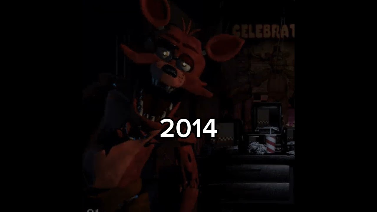 Evolution of Foxy’s song/dun dun dun (2014 and 2023) ||FNAF||