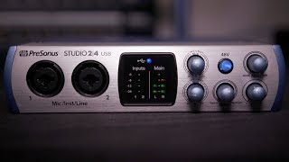 Video thumbnail for PreSonus Studio 2|4  - Summer NAMM 2018 by Sound On Sound magazine