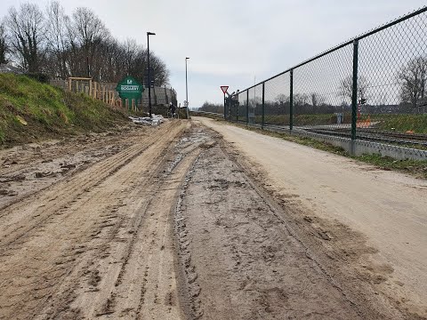 fietspad Scheldewindeke   Moortsele