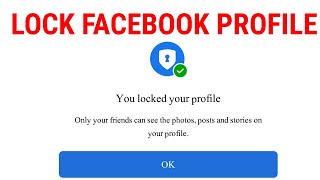 How to lock Facebook profile | how to unlock facebook profile | Facebook profile lock | ittv