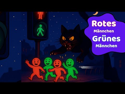 Rotes Männchen, Grünes Männchen - ✨ Abenteuer, Mut und Freundschaft – alles vor Sonnenaufgang!