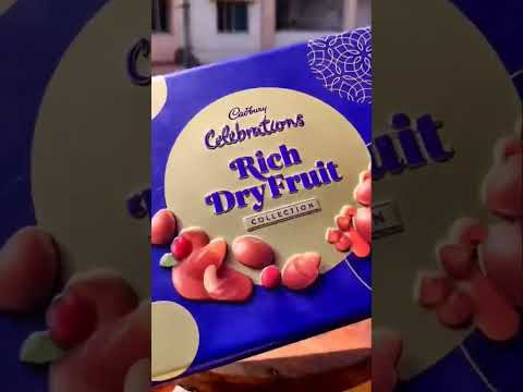 Cadbury Celebration Rich Dryfruits Collection🍭🍬🍫🤪💖#shorts #cadbury #dairymilk #dryfruits #chocolate