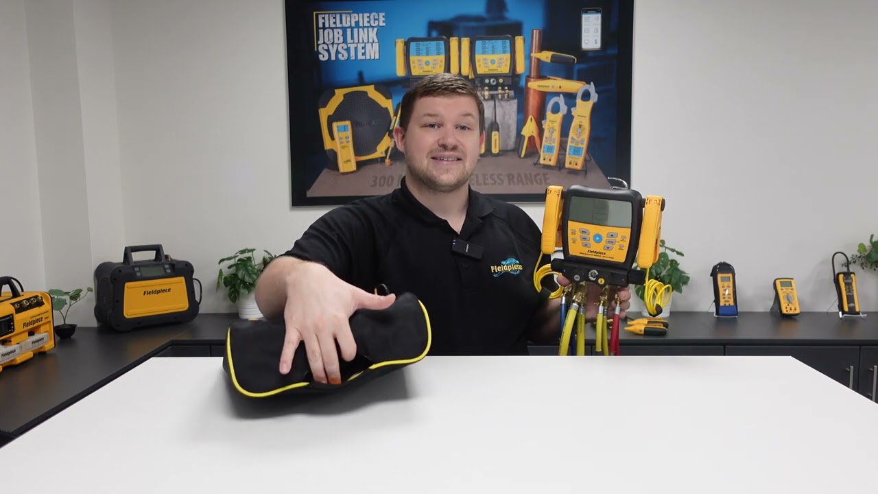 SMAN® Digital Manifolds: How to store your SMAN® in the case | Fieldpiece Europe