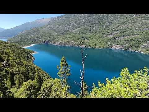 Al otro lado del LIMITE es BELLO el LAGO PUELO #chile #trekking Paso El Bolson #primavera 2025 #asmr