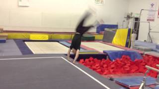 preview picture of video 'Jim's 6th Front Handspring'