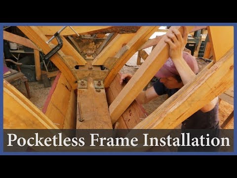 Acorn to Arabella - Journey of a Wooden Boat - Episode 76: Pocketless Frame Installation